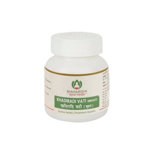 Maharishi Ayurveda Khadiradi Vati (Brihat) For Oral Health 