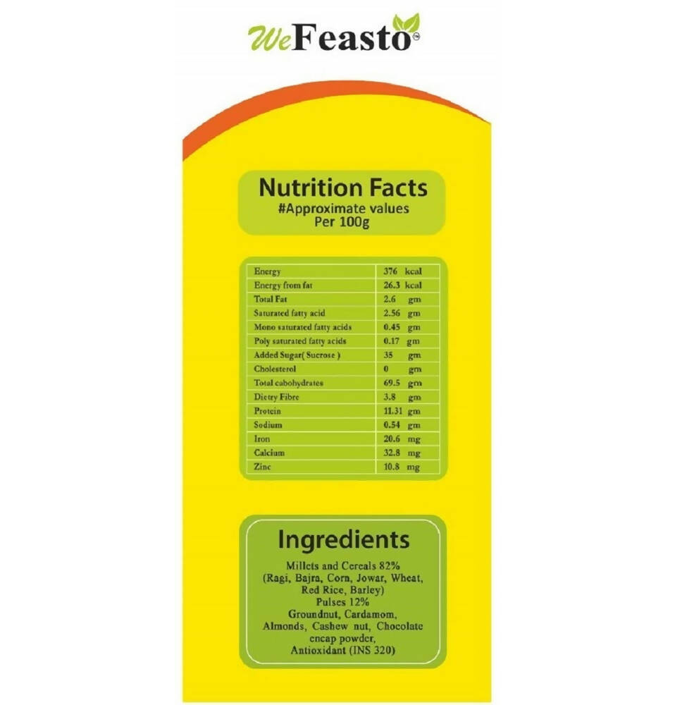 Wefeasto Instant Health Mix Chocolate Flavor - Grab2buy
