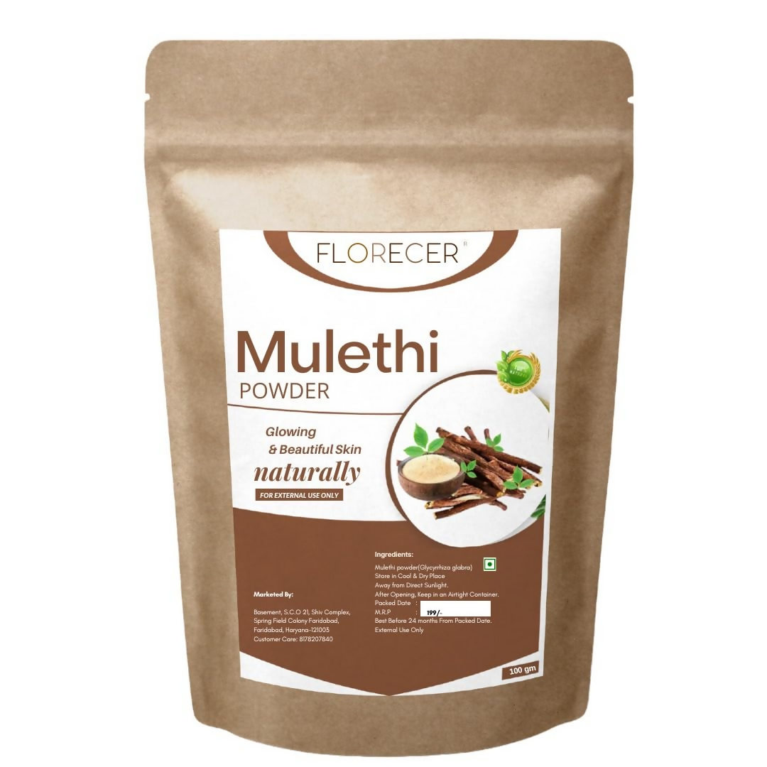 Florecer Mulethi Powder For Face 