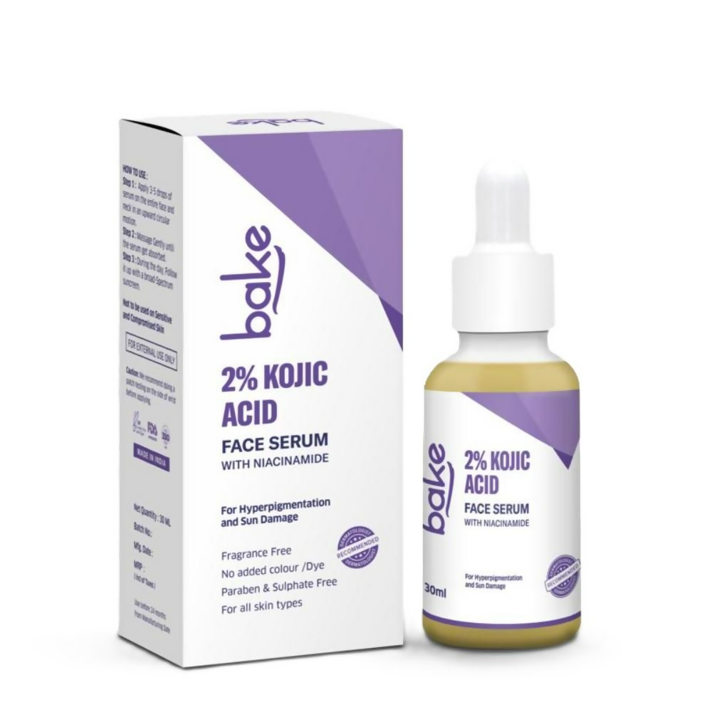 Bake 2% Kojic Acid Face Serum With Niacinamide  Grab2Buy Bake Grab2Buy