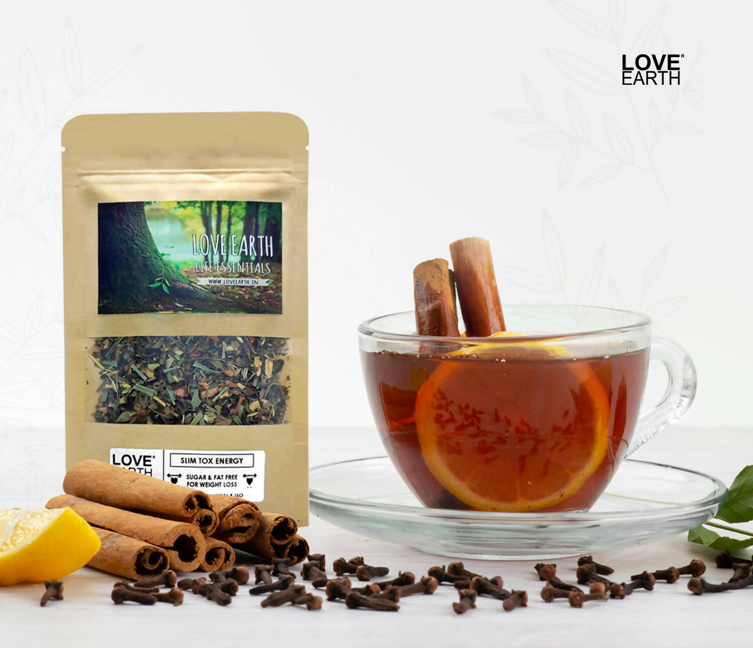 Love Earth Life Essentials Organic tea (Slim Tox Energy) - Grab2buy
