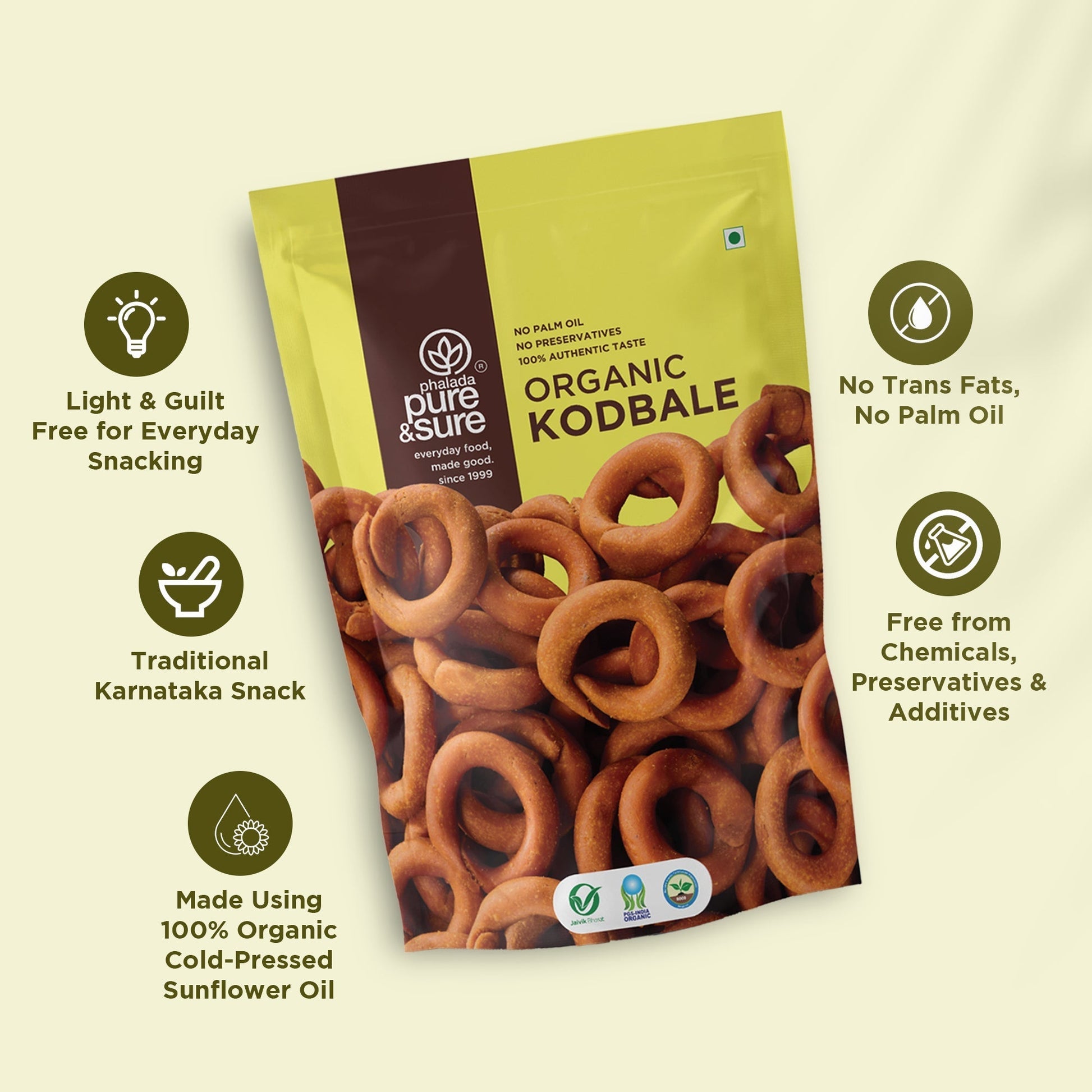 Pure & Sure Organic Kodbale 