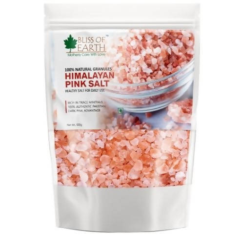 Bliss of Earth Pure Himalayan Pink Salt Granules - Grab2buy