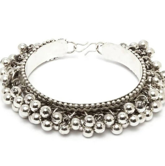 Mominos Fashion Oxidised Trendy Bracelet With Ghungroo