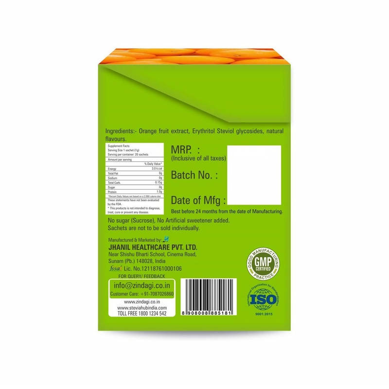 Zindagi Orange Herbal Infusion Sachets  Grab2Buy Zindagi Grab2Buy