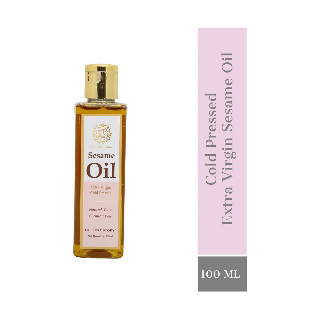 The Pure Story Natural Cold Pressed Oil for Hair & Skin with Seasame  Grab2Buy The Pure Story Grab2Buy