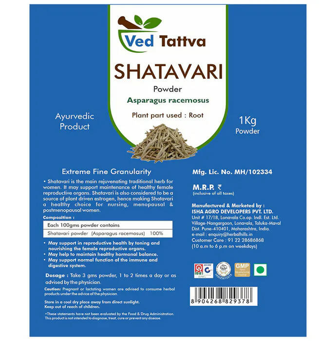 Ved Tattva Shatavari Powder 