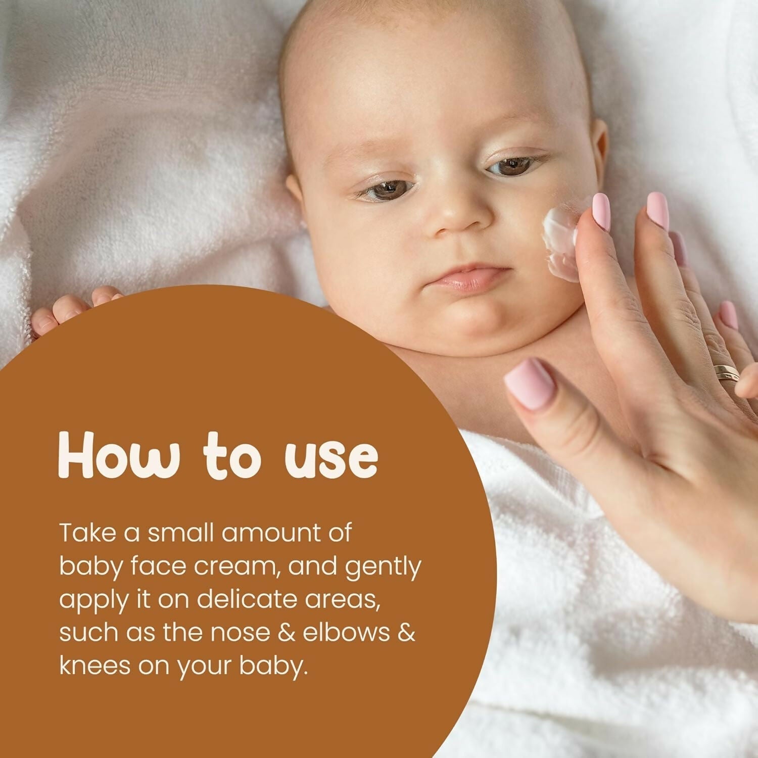 Mother Sparsh Milky Soft Baby Face Cream With Coconut Oil, Milk Protein & Vitamin B5, Non Sticky Baby Cream Prevents Dryness 