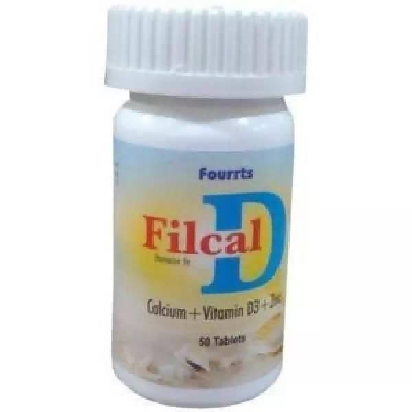 Fourrts Homeopathy Filcal D Tablets 