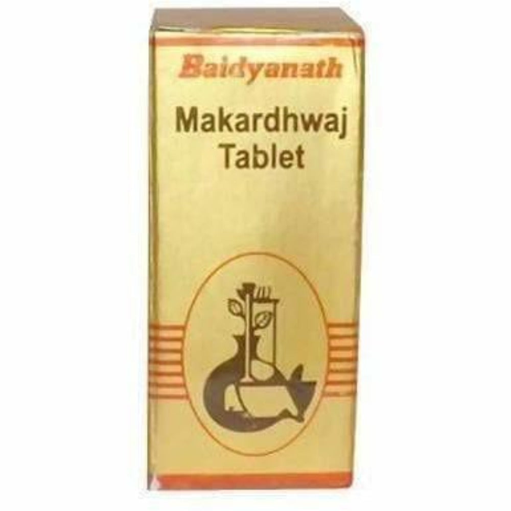 Baidyanath Makardhwaja Tablets 25 tab  Grab2Buy Baidyanath Grab2Buy