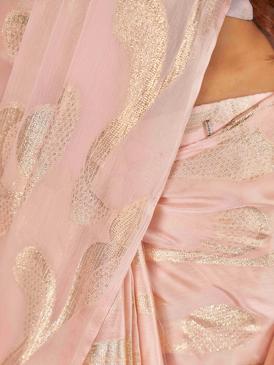 Tikhi Imli Woven Design Satin Jacquard Ready to Wear Grab2Buy 