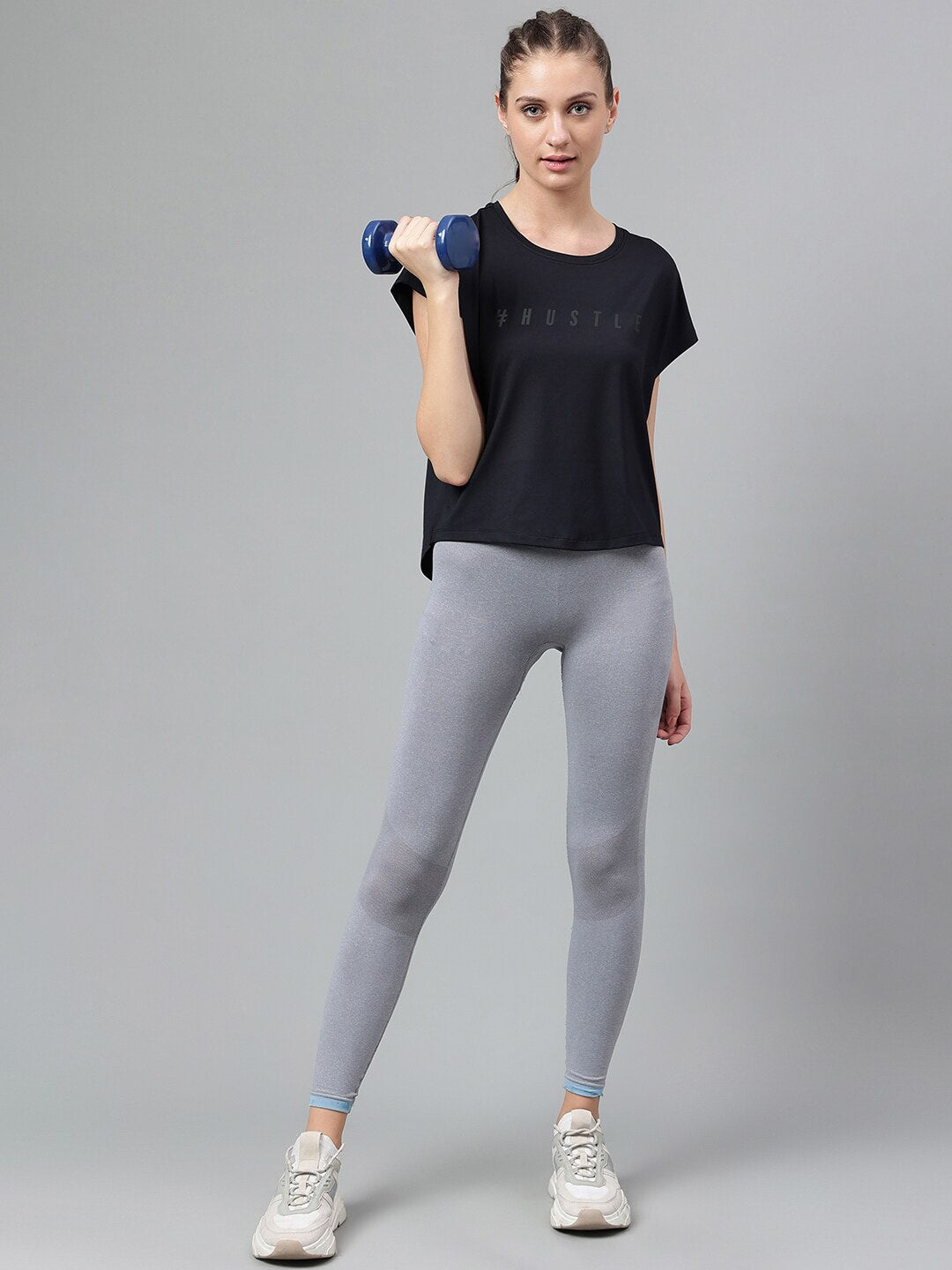 MKH Typography Printed Extended Sleeves Dri-FIT Relaxed Fit T-shirt 