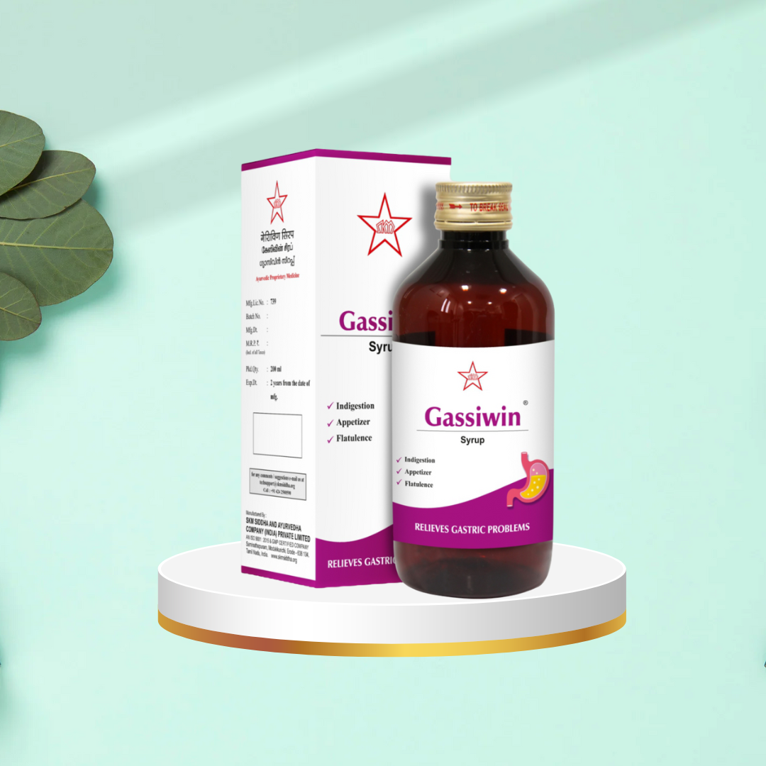 Skm Ayurveda Gassiwin Syrup 