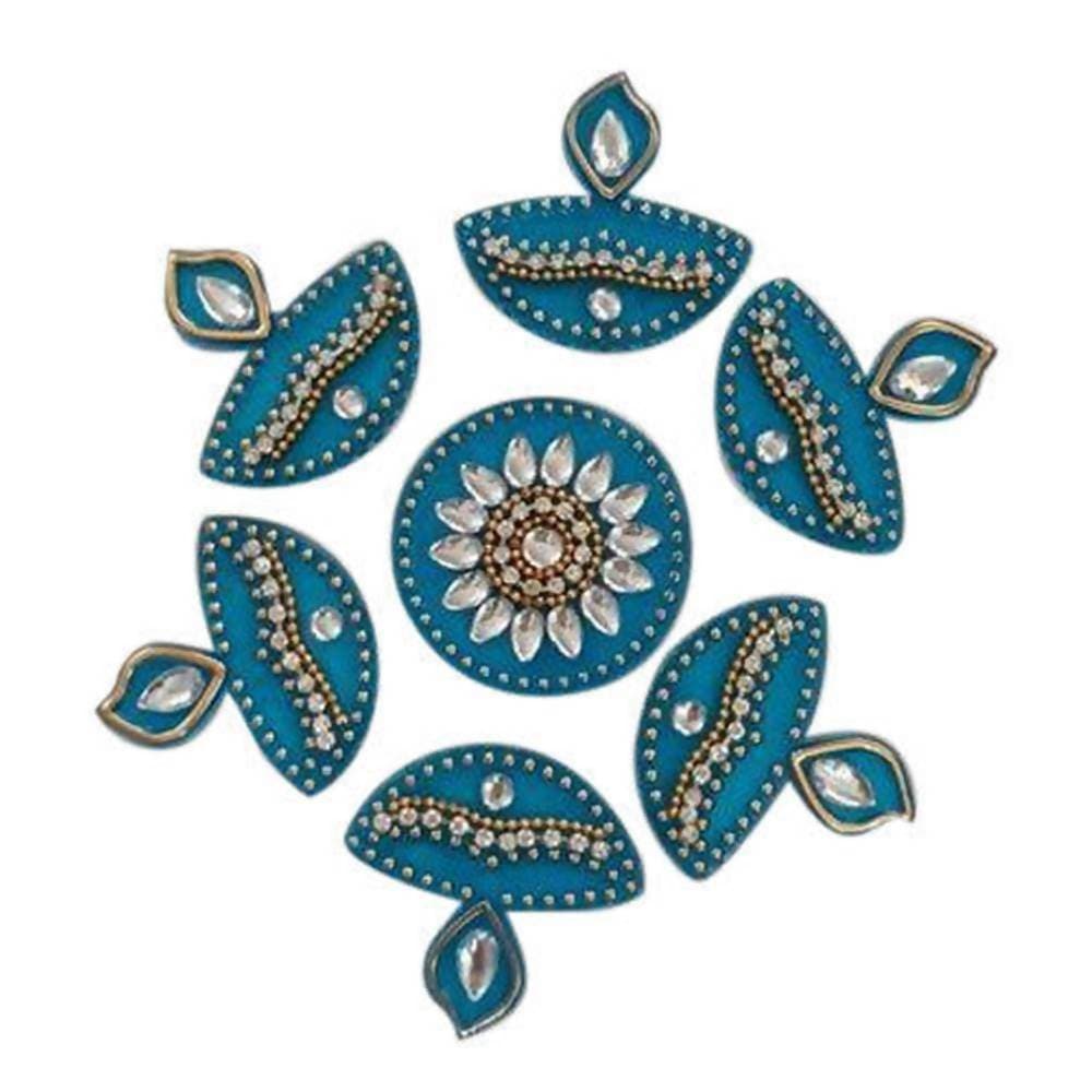 Kundan HandiKrafts Handmade Kundan Rangoli - Grab2buy