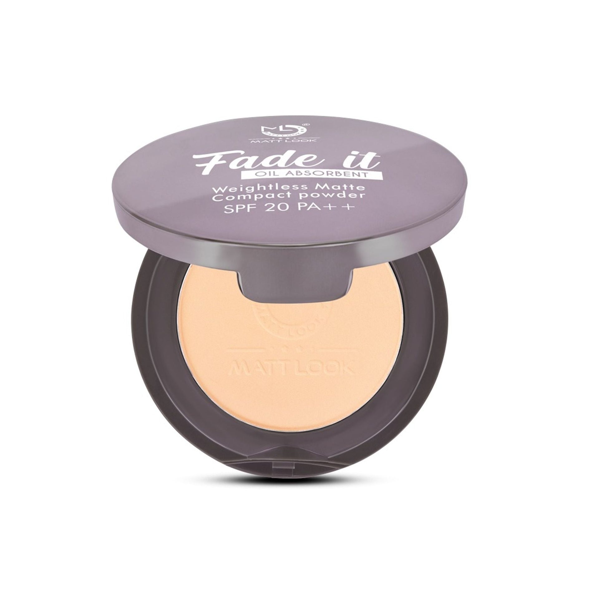 Matt Look Fade If Oil Absorbent Compact - 03 Warm Nude 