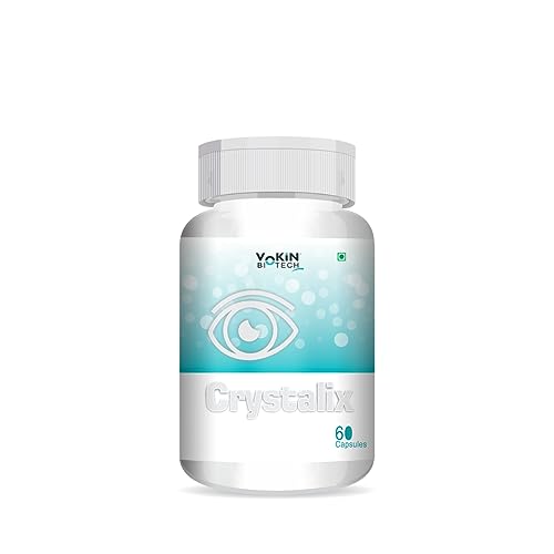 Vokin Biotech Crystalix Complete Eye Health Formula To Maintain Healthy Eyes Capsules  Grab2Buy Vokin Biotech Grab2Buy