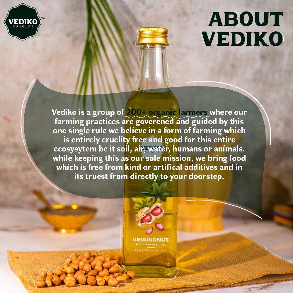 Vediko Origins Groundnut Oil  Grab2Buy Vediko Origins Grab2Buy