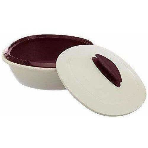 Maroon Color - Double Wall Casserole - Grab2buy