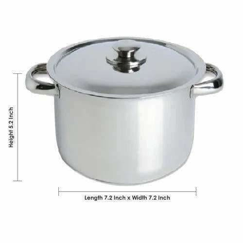 Stainless Steel Cooking Pot with Lid - Grab2buy