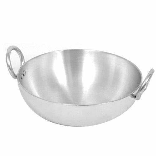 Stainless Aluminium Kadhai - 19 cm width | Grab2Buy