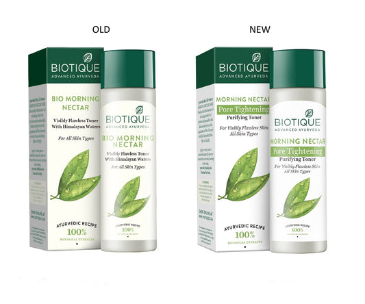 Biotique Advanced Ayurveda Bio Morning Nectar Visibly Flawless Toner - Distacart