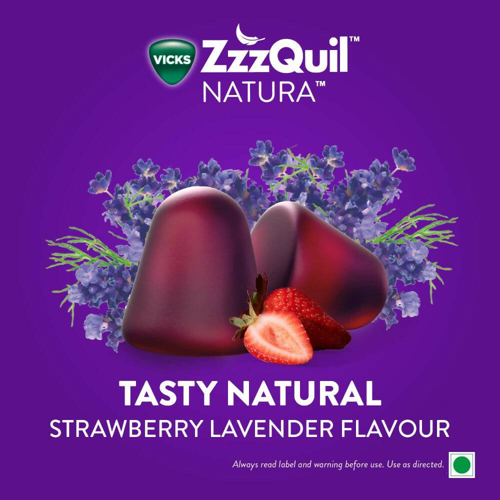 Vicks ZzzQuil Natura Melatonin Sleep Gummies 