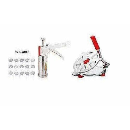 Stainless Steel Press Maker and Stainless Steel Puri Maker | Grab2Buy