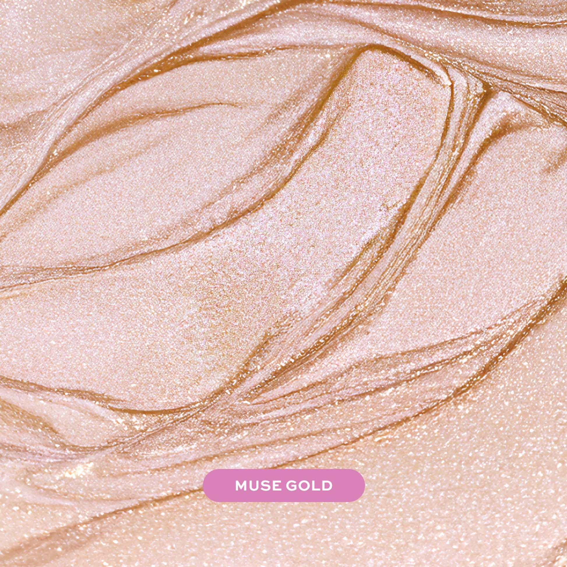 Makeup Revolution Metallic Muse Glitter Muse Eyeshadow - Gold
