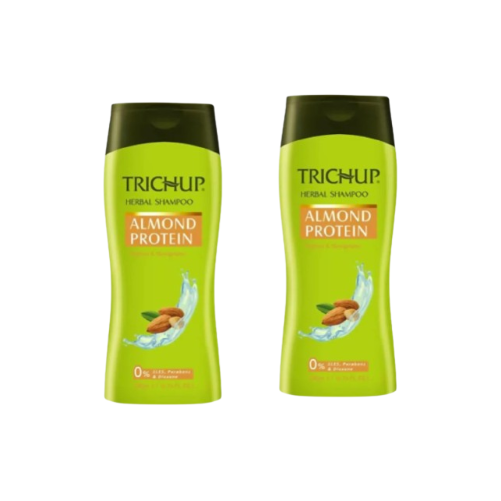 Vasu Healthcare Trichup Herbal Shampoo - Almond Protein  Grab2Buy Trichup Grab2Buy