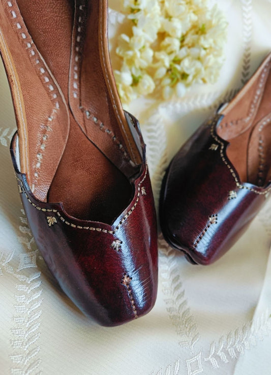 Desi Colour Women Indian Ethnic Footwear-Elegance
