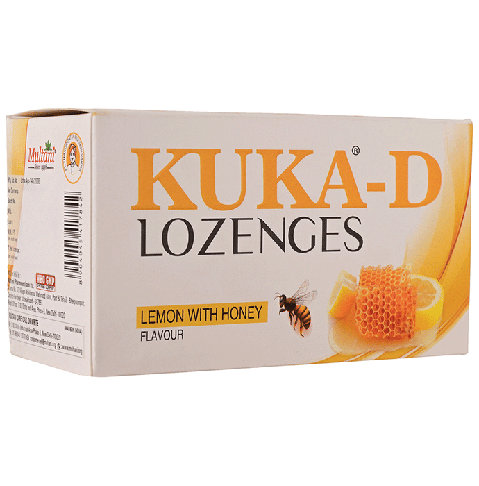 Multani Kuka Cough Lozenges Lemon & Honey 