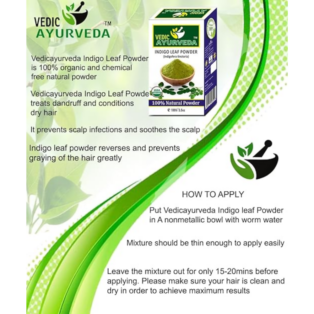 VedicAyurveda Indigo Powder, Neem Powder & Heena Powder  Grab2Buy VedicAyurveda Grab2Buy
