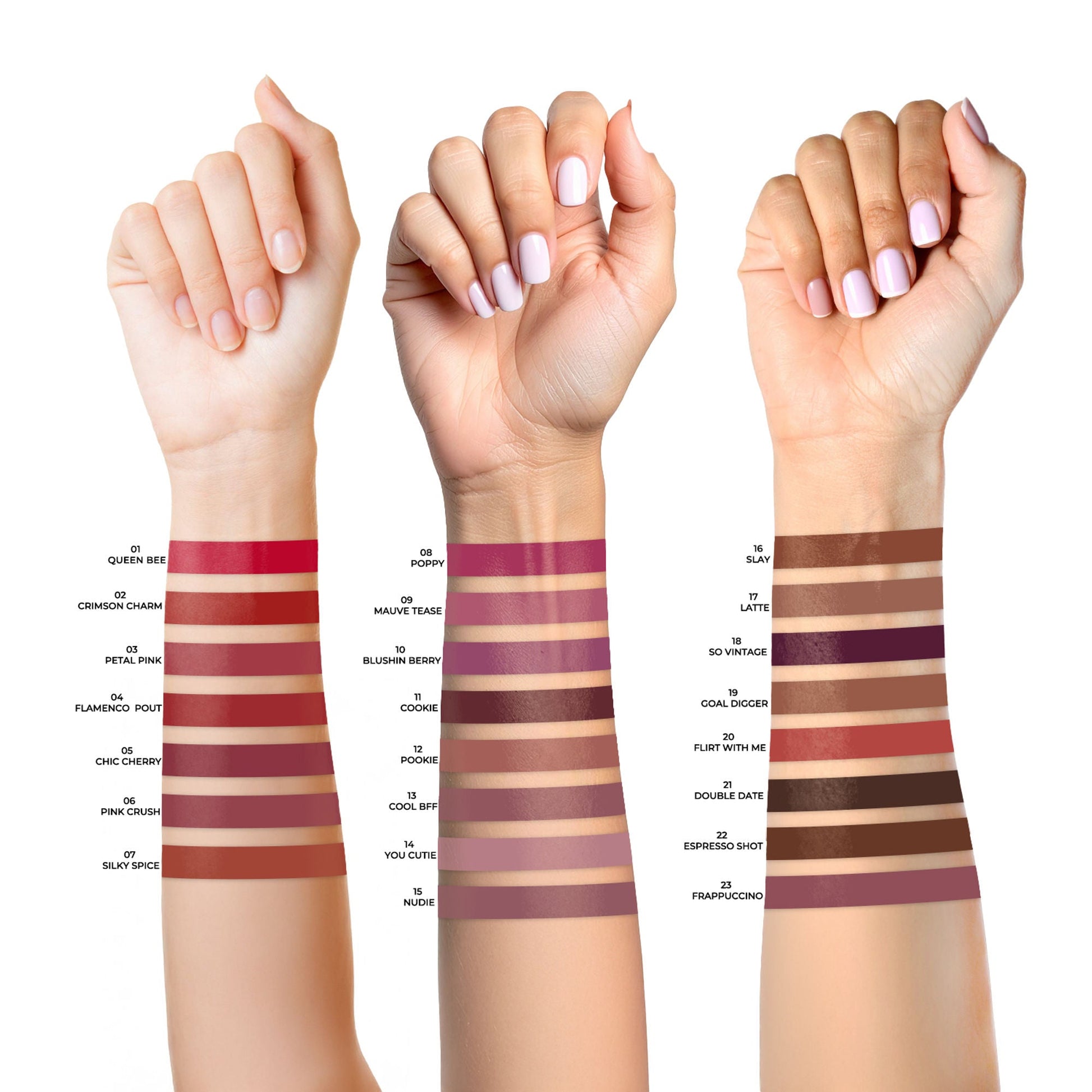 Miss Claire Envy Kiss Non Transfer Lipstick - 14 You Cutie