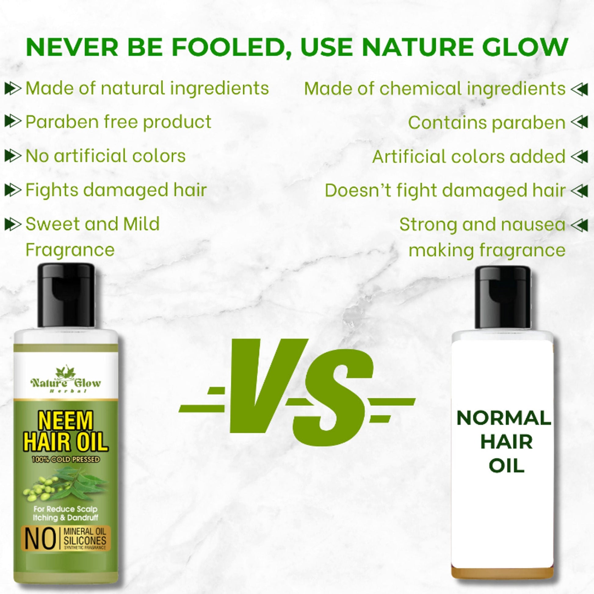 Nature Glow Herbal Neem Hair Oil