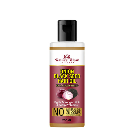 Nature Glow Herbal Onion Black Seed Hair Oil