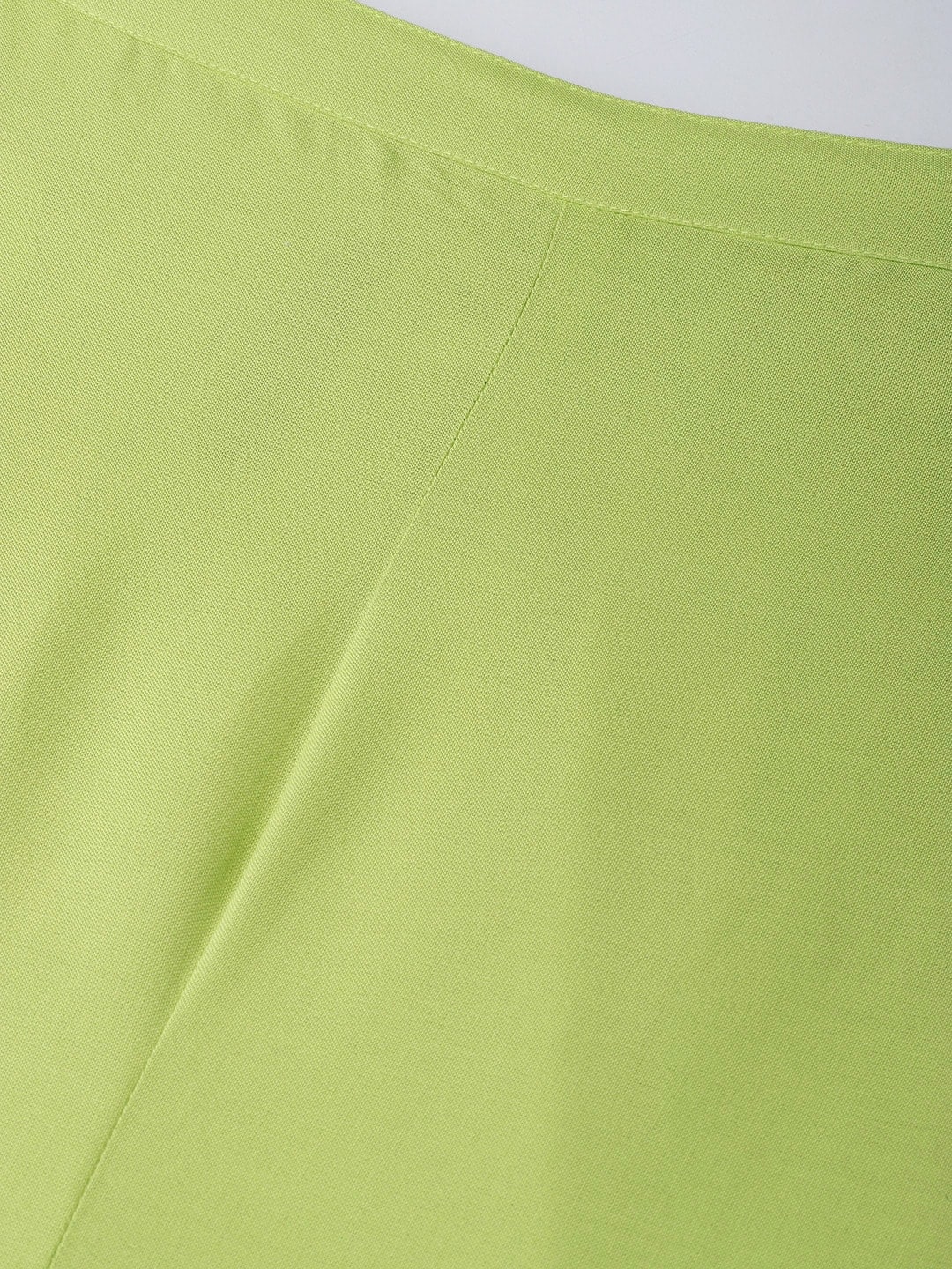 HERE&NOW Zesty Lime Green Gota Patti Kurta Set
