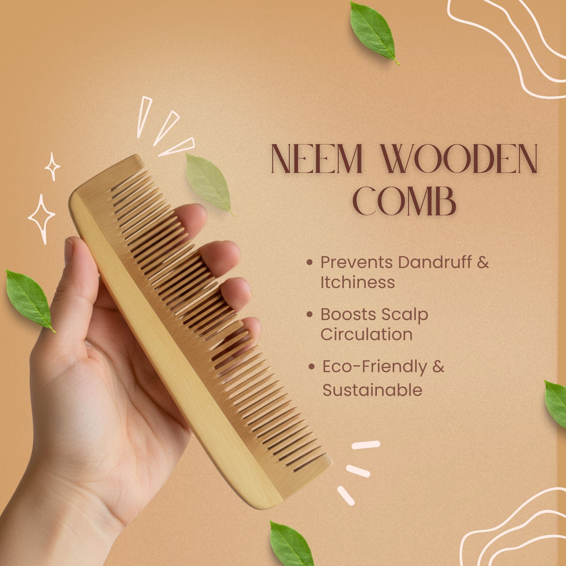 ZEYU Wooden Hair Brush And Wooden Comb With Bamboo Bristles  Grab2Buy ZEYU Grab2Buy