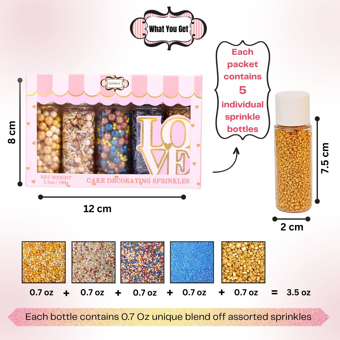 Confect Fusion Mashup Sprinkles FM Multipack 34
