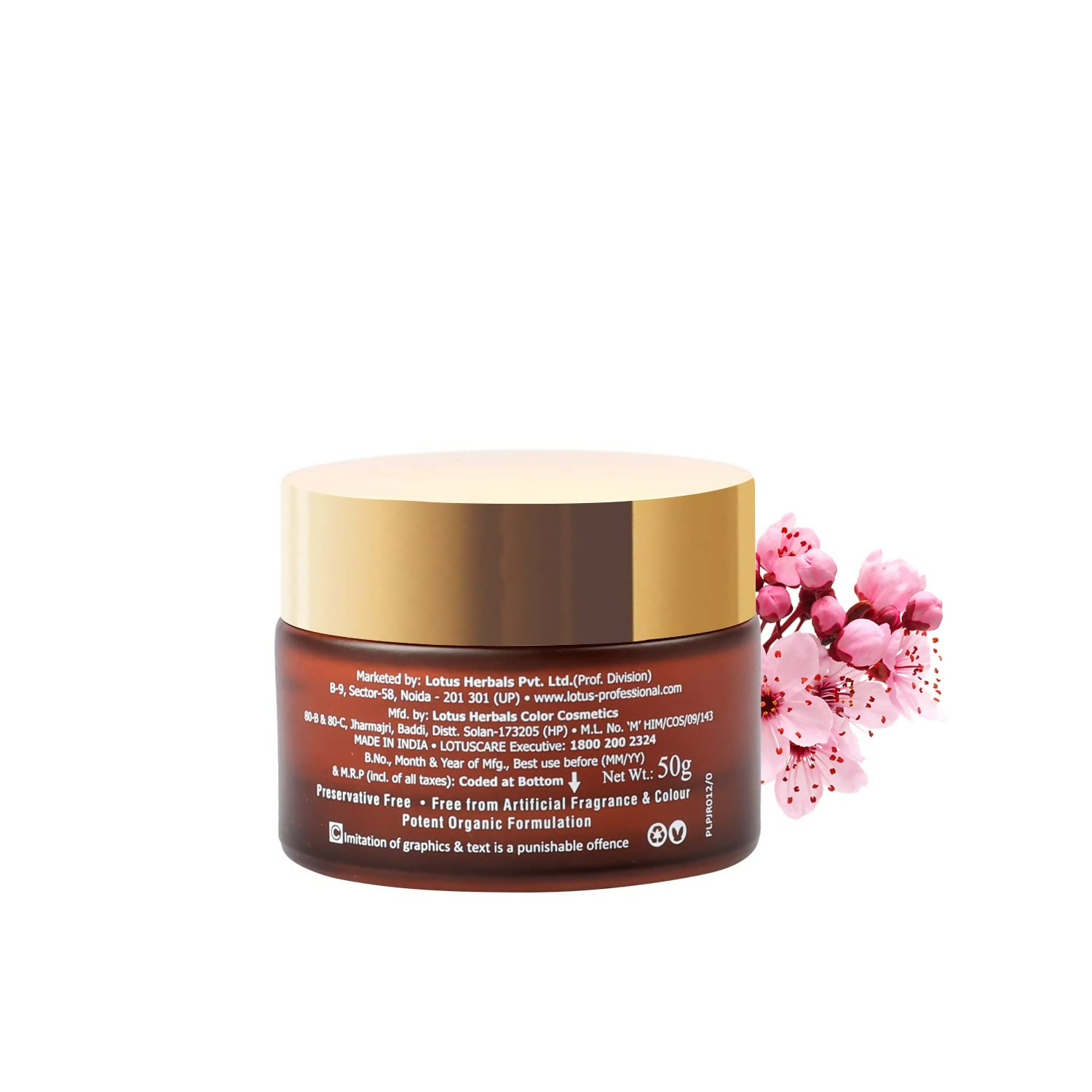 Lotus Professional Dermospa Japanese Sakura Skin Whitening Illuminating Cream With Spf 20