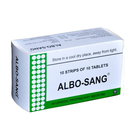 J & J Dechane Ayurvedic Albo Sang Tablets 
