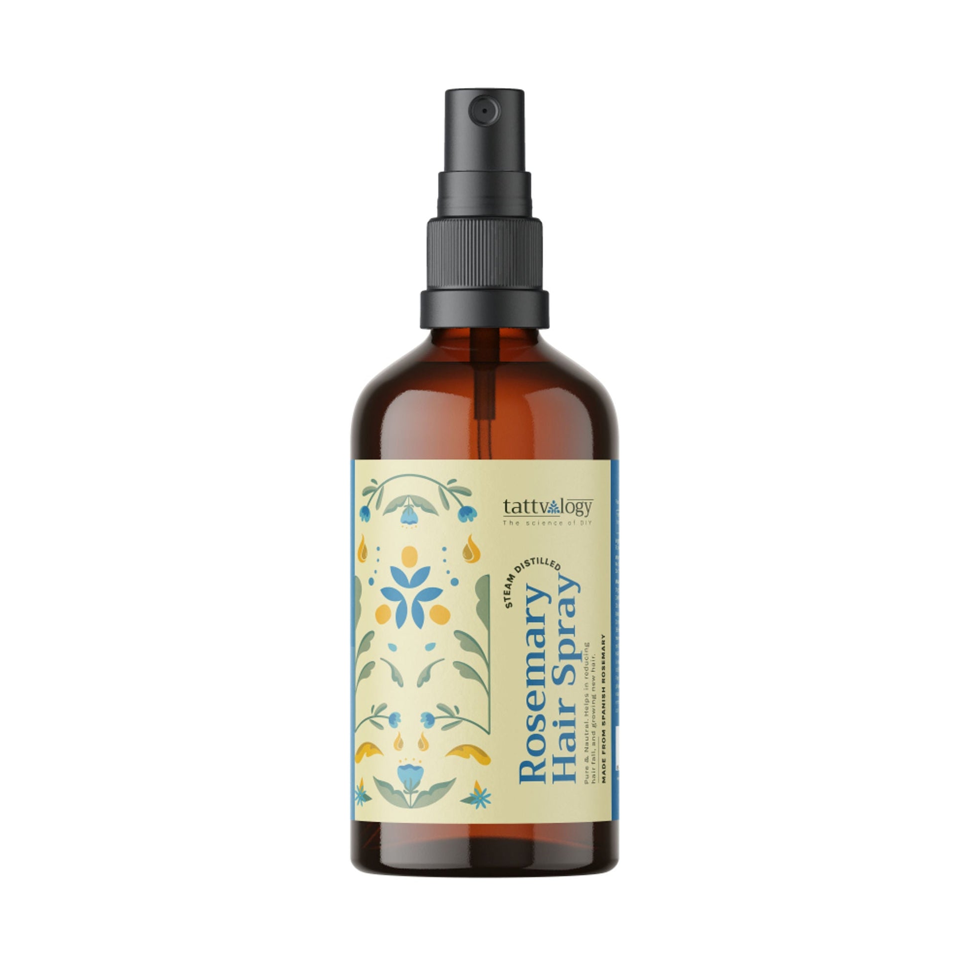 Tattvalogy Rosemary Hair Spray - Reduces Hair Fall, Promotes Growth, Natural Minoxidil Alternative