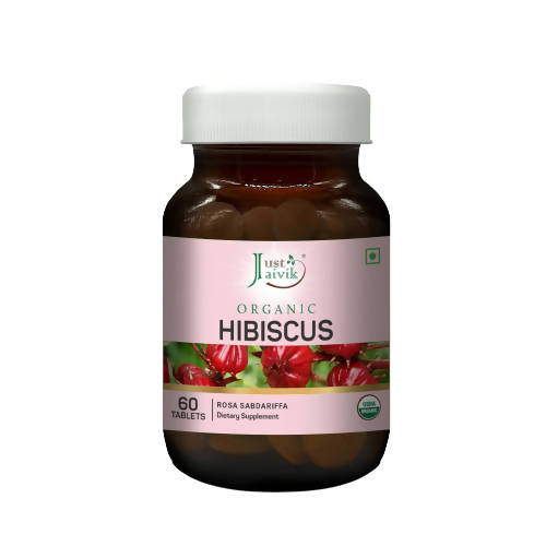 Just Jaivik Organic Hibiscus Tablets 