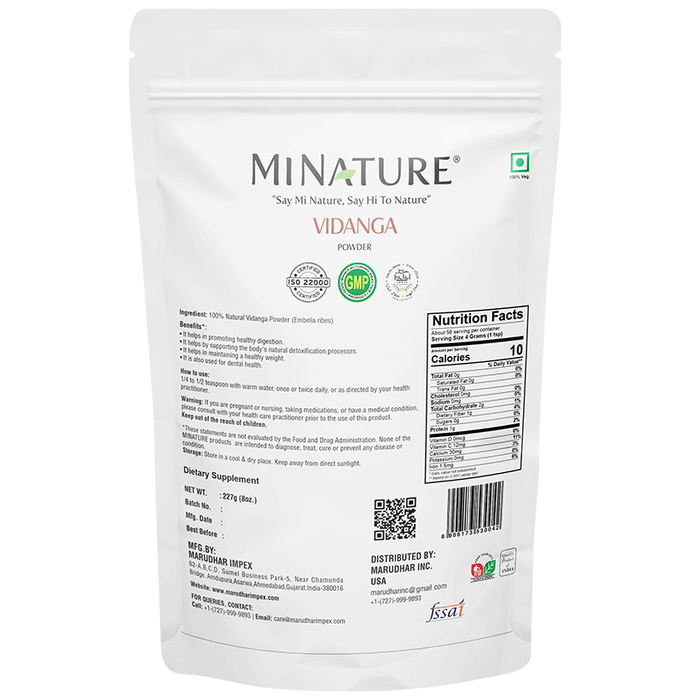 Minature Vidanga Powder 