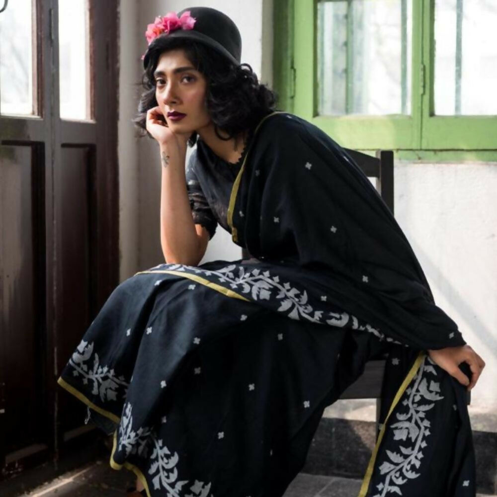 Exclusive Collection Beautiful Black Embroidery Grab2Buy 