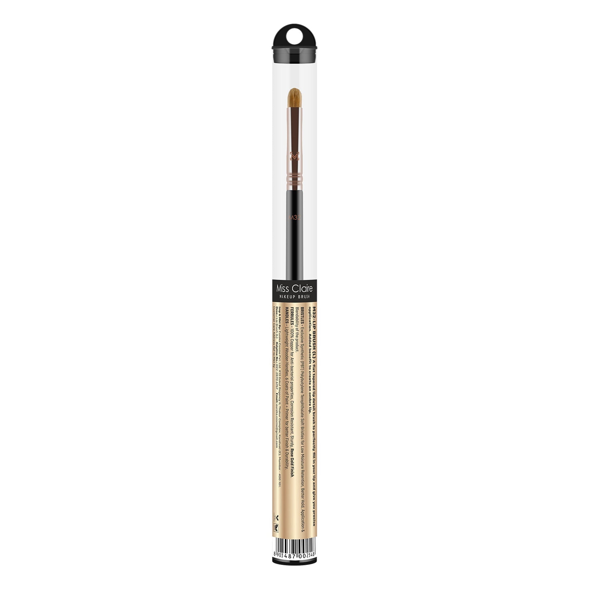 Miss Claire M32 - Lip Brush (L) - Rose Gold