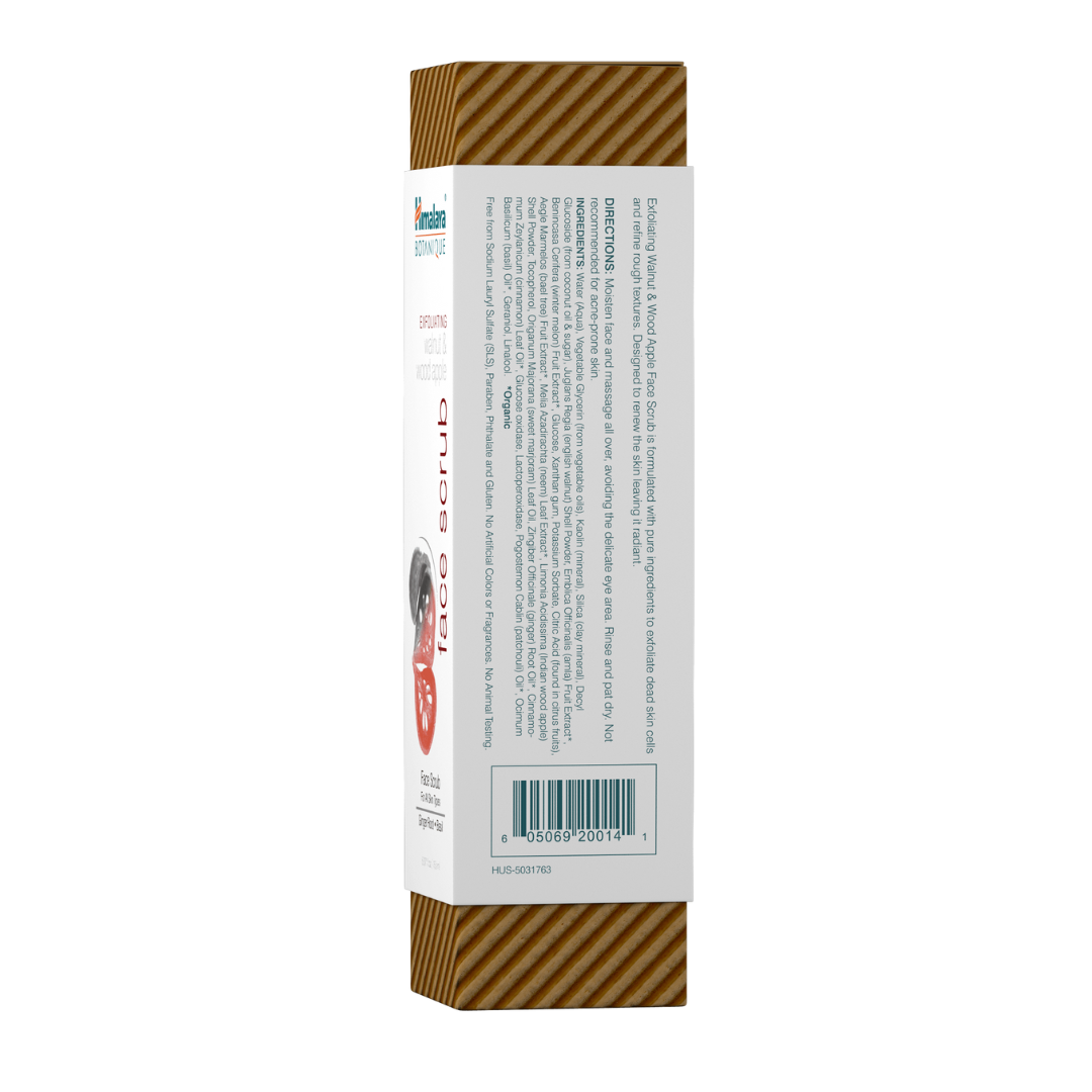 Exfoliating Walnut & Wood Apple Face Scrub 