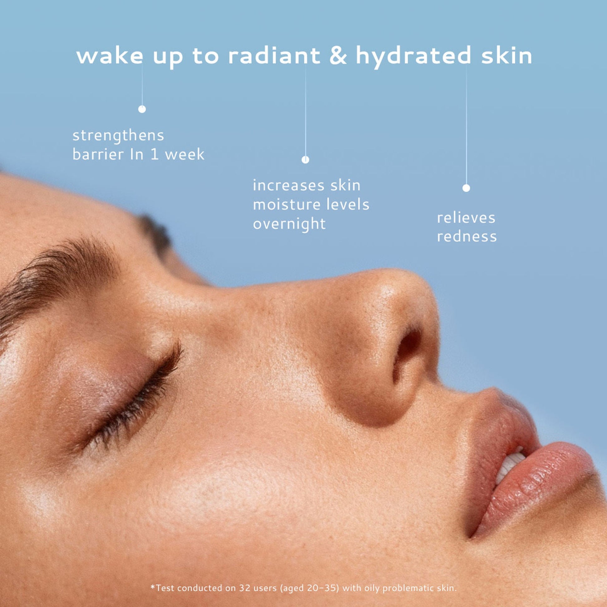 Lumineve Sensitive Skin Moisturizer with Ceramides for Barrier Repair and Soothing Skin