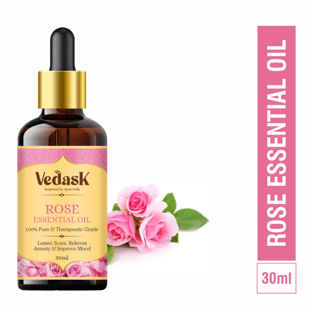 Vedask Organic Rose Essential Oil  Grab2Buy Vedask Grab2Buy