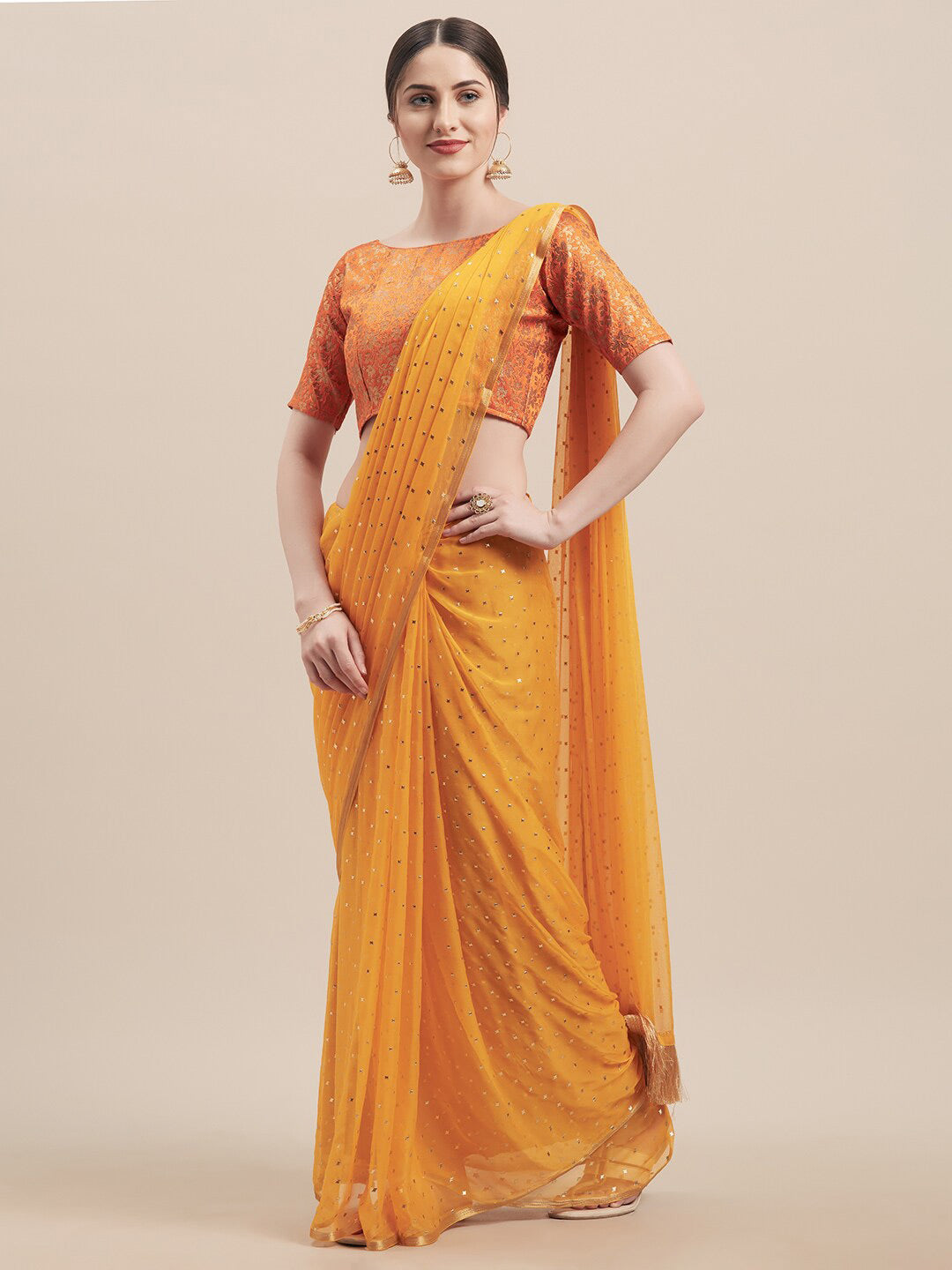 Tikhi Imli Embellished Mukaish Grab2Buy 