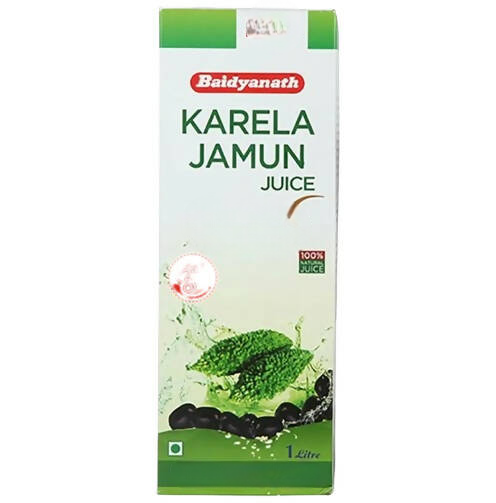 Baidyanath Jhansi Karela Jamun Juice | Ayurvedic Blood Sugar Support Juice 